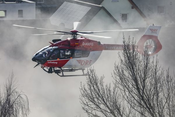 Eine staubige Landung