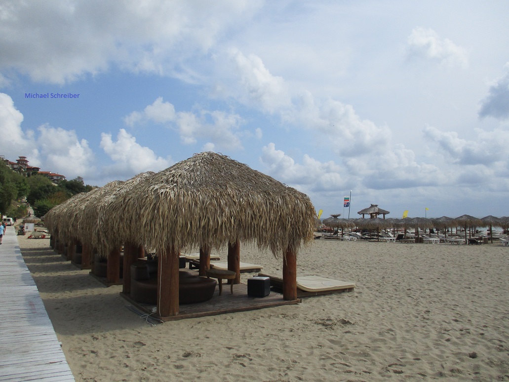 Eine Strandhütte in Sveti Vlas am Schwarzen Meer?