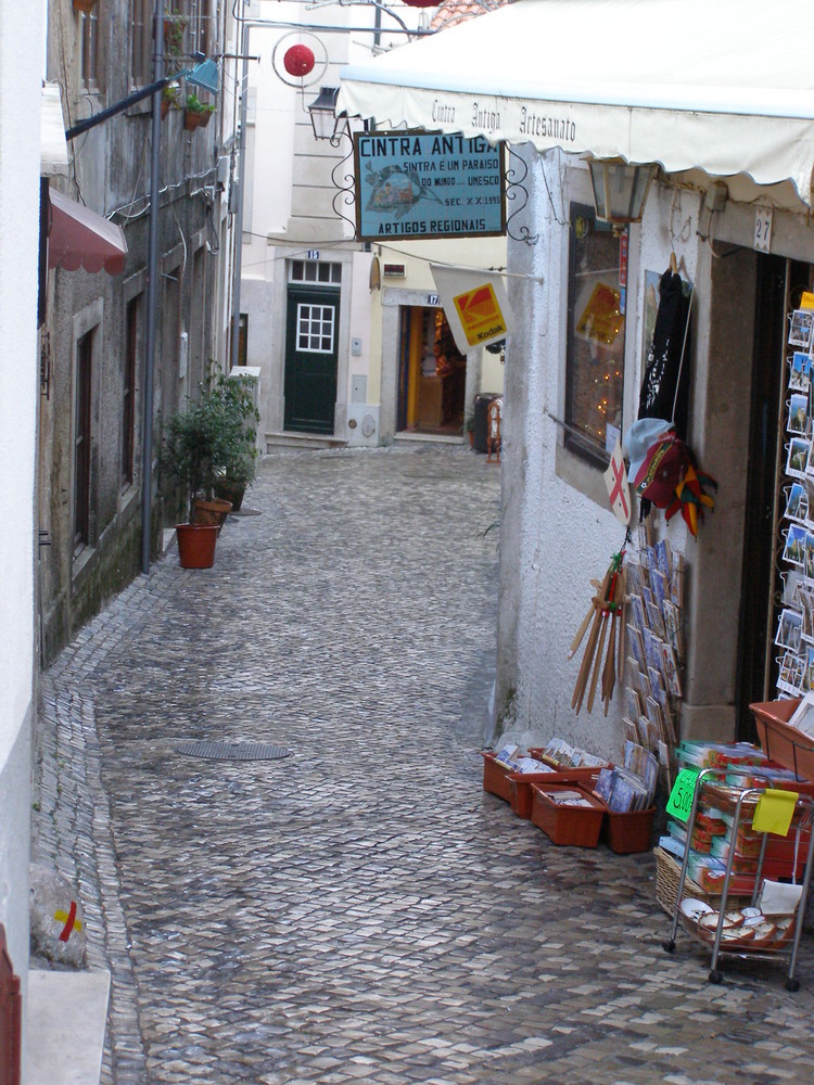 Eine Strasse im Sintra