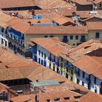 Eine Strasse in Cusco