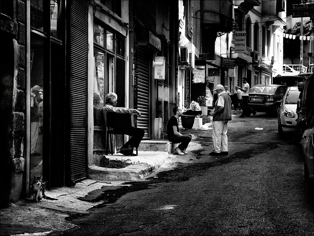 eine Straße in Istanbul