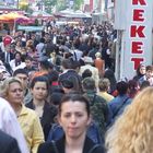 eine Strasse in Istanbul Es ist um 10