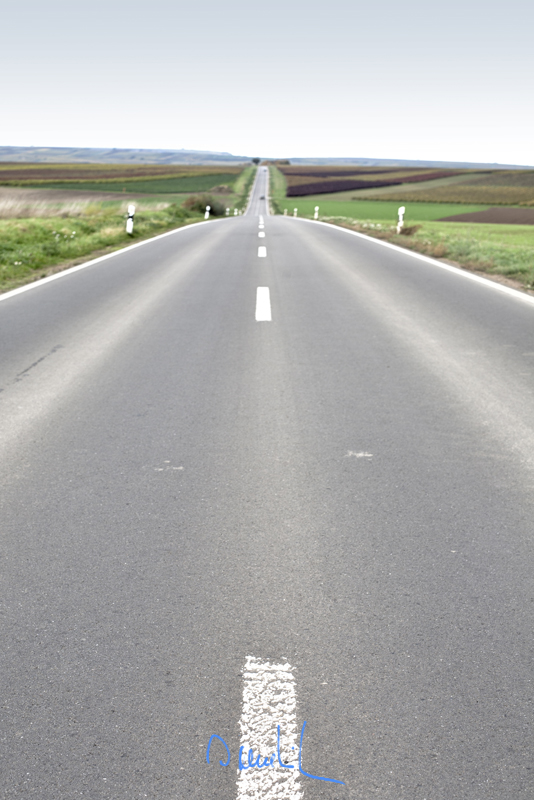 Eine Straße in Rheinland-Pfalz...