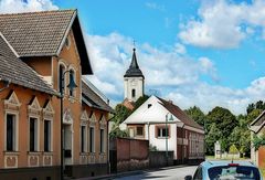 eine Straße in Sachsen-Anhalt