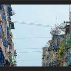 Eine Strasse in Yangon