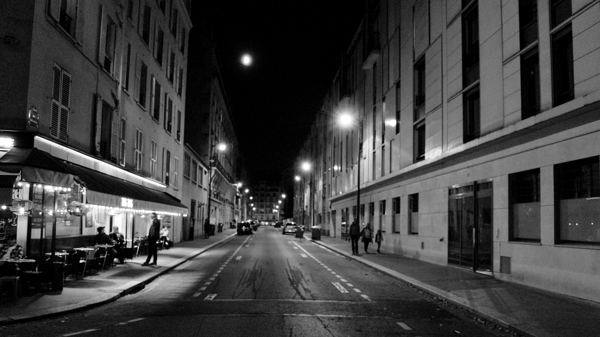 Eine Straße irgendwo in Paris