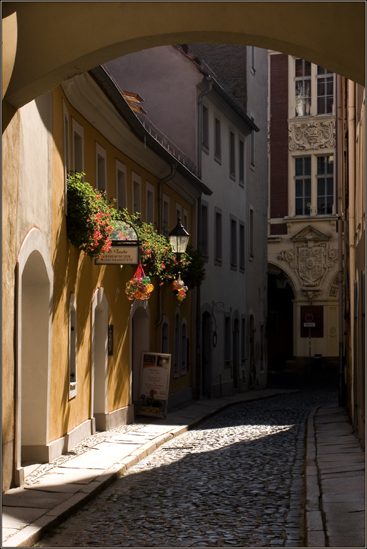 Eine südlich anmutende Gasse