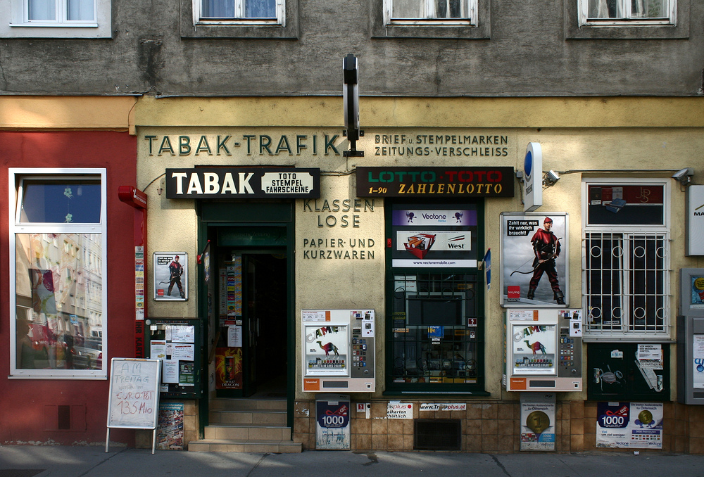 Eine Tabak-Trafik