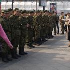 Eine tag vor ersten Mai parade