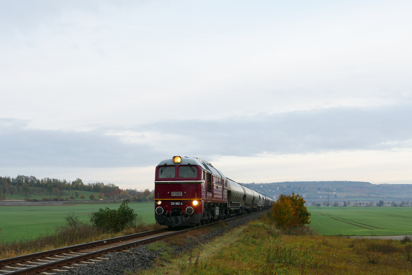 Eine Taigatrommel an der Unstrut