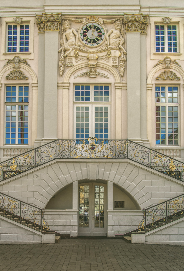 Eine Teilansicht des alten Bonner Rathaus