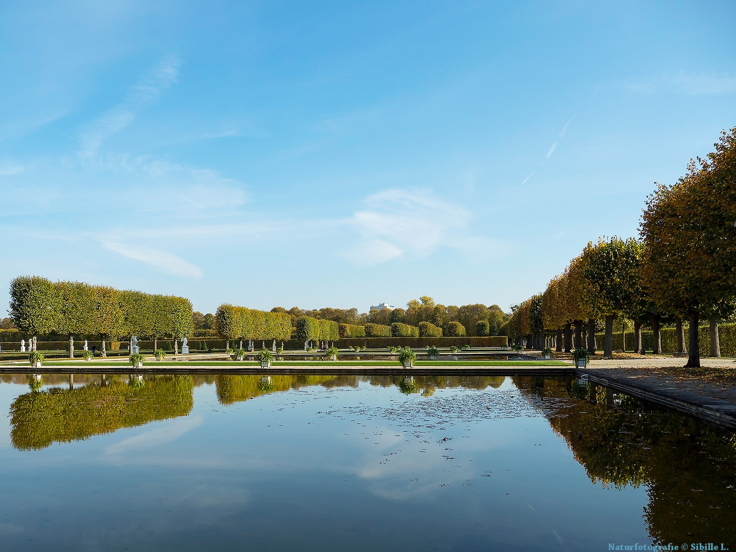 Eine Teilansicht vom Großen Garten...