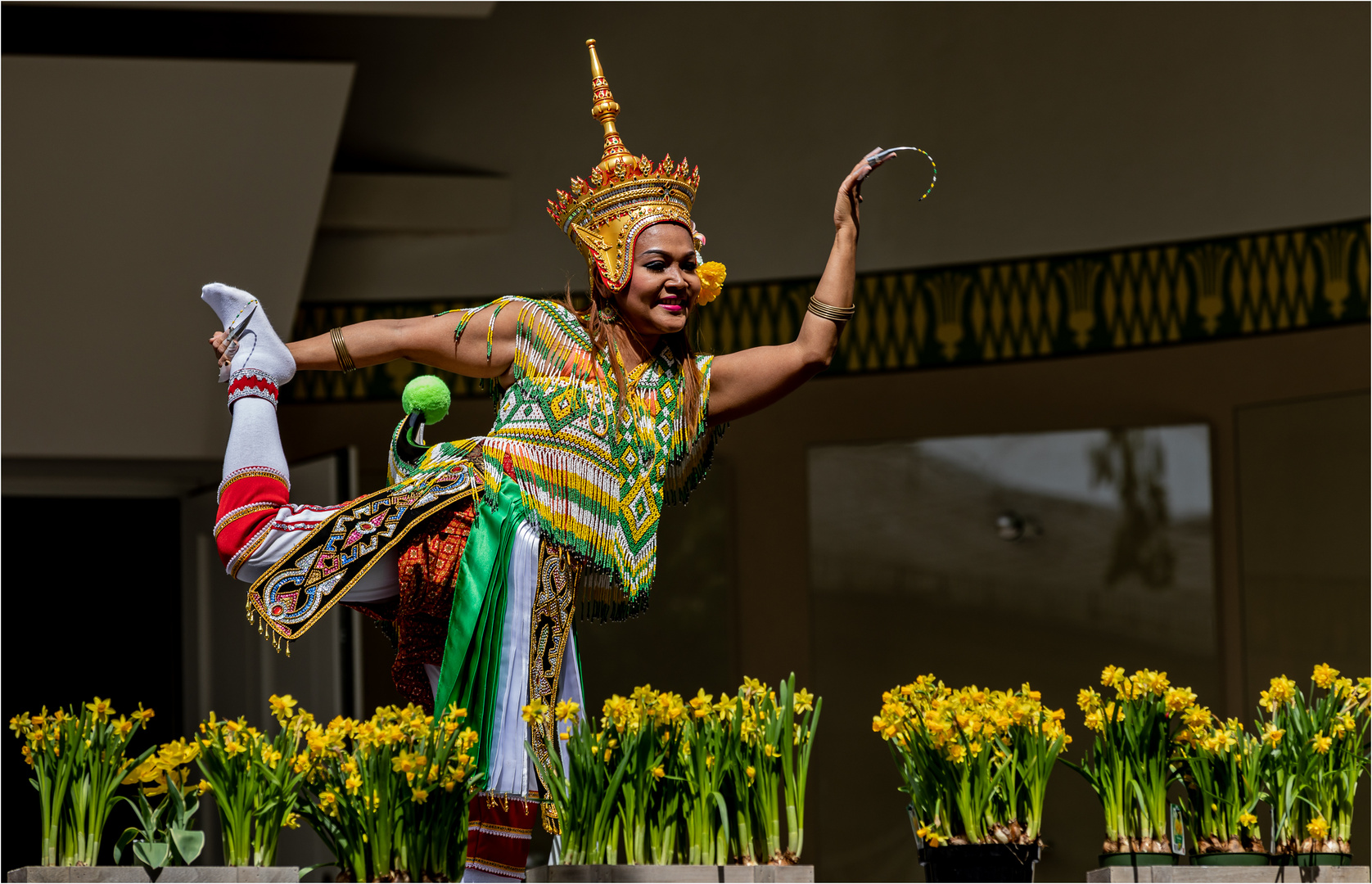 Eine Thailändische Tänzern … 