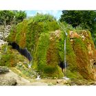 Eine tolle Kulisse bietet der Wasserfall Dreimühlen (Eifel).