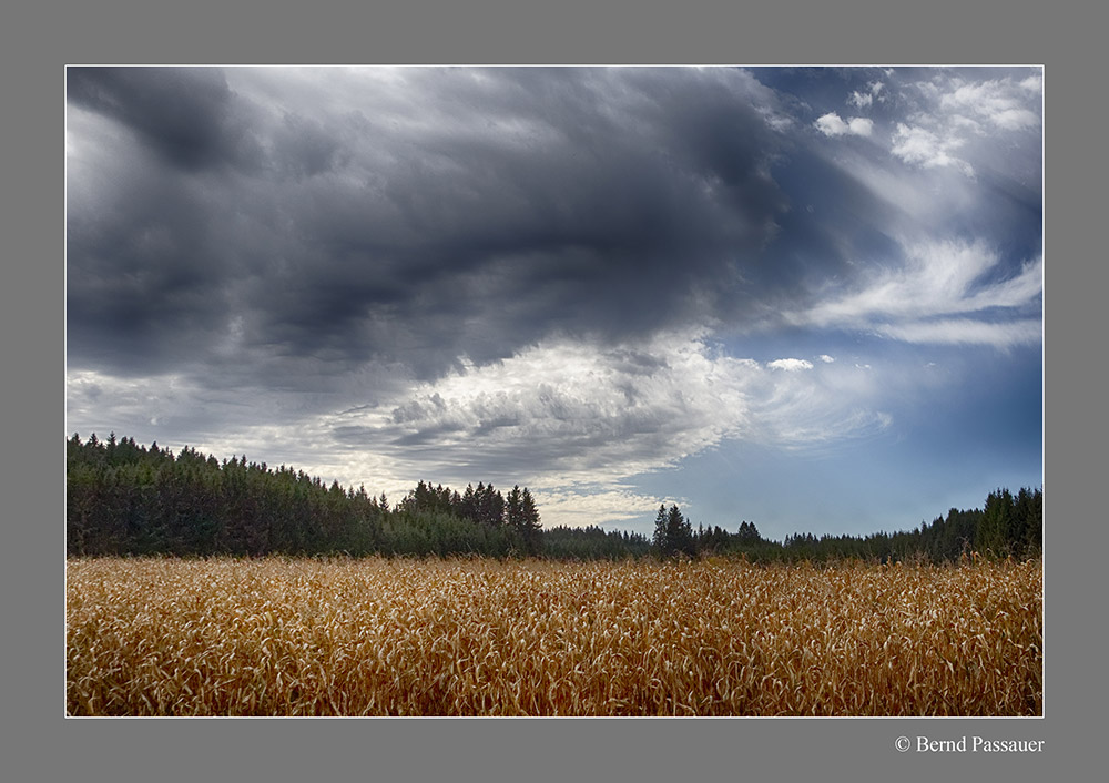 Eine tolle Wolkenstimmung