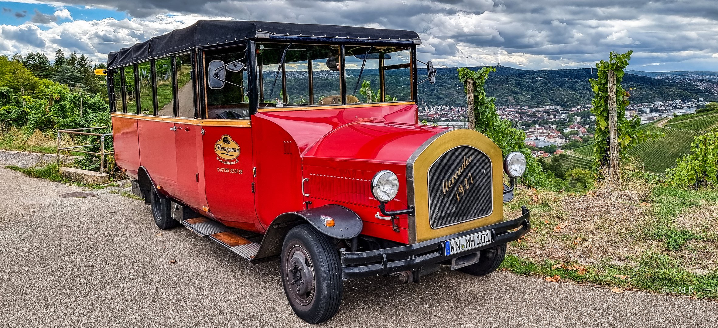 Eine Tour in die Weinberge