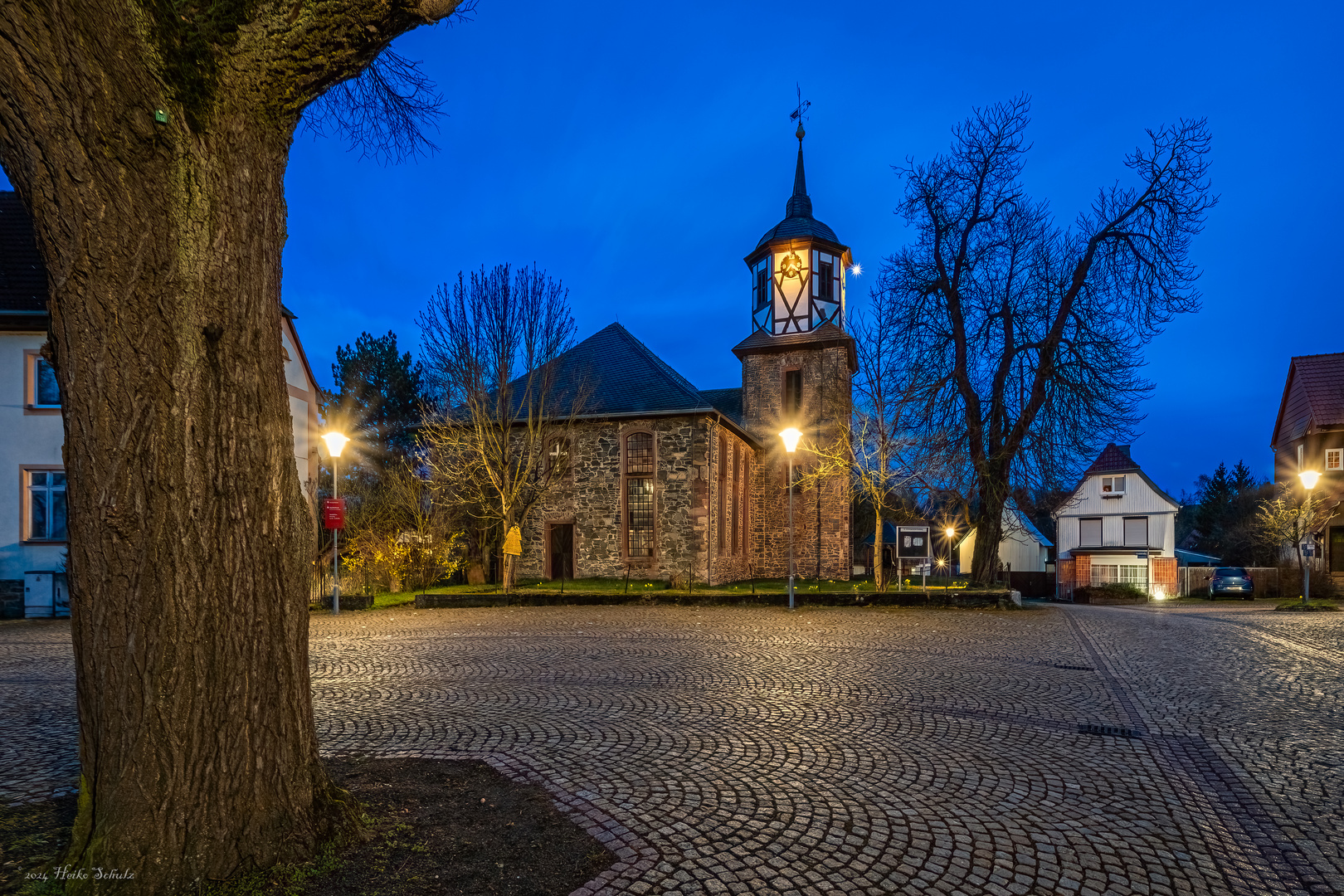 Eine typische Bergmannskirche