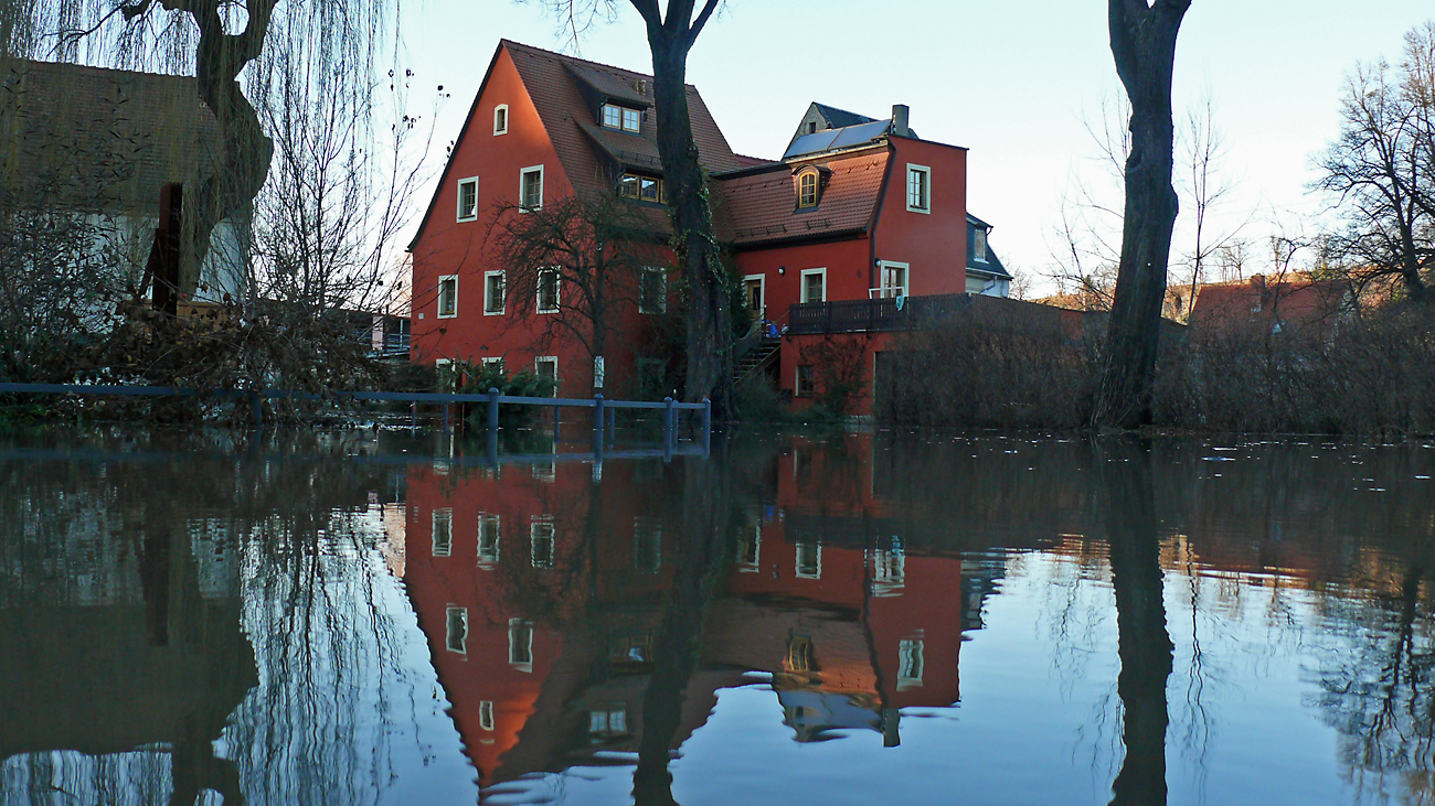 Eine unerwünschte Spiegelung