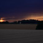 Eine Unwetterfront baut sich auf...