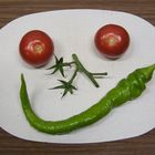 Eine vegetarische Smilie