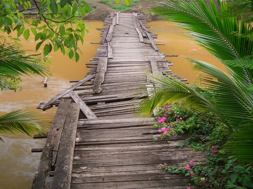 eine vielleicht doch nicht mehr so ganz sicherere Klong-Bridge