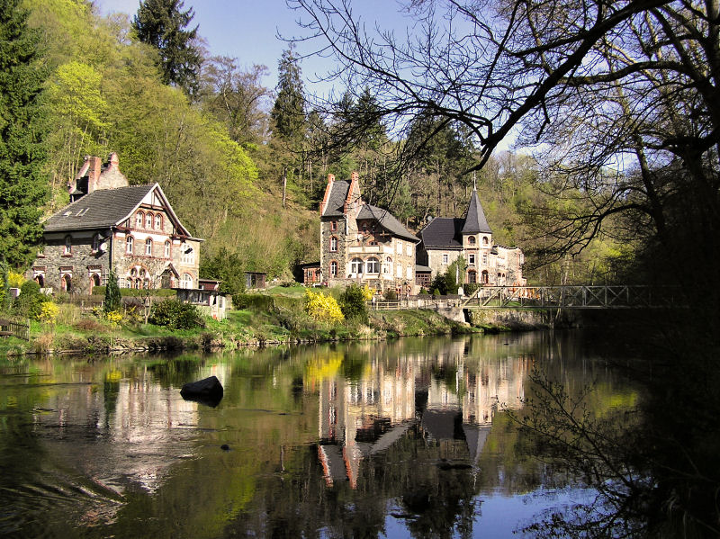 Eine Villa an der Bode