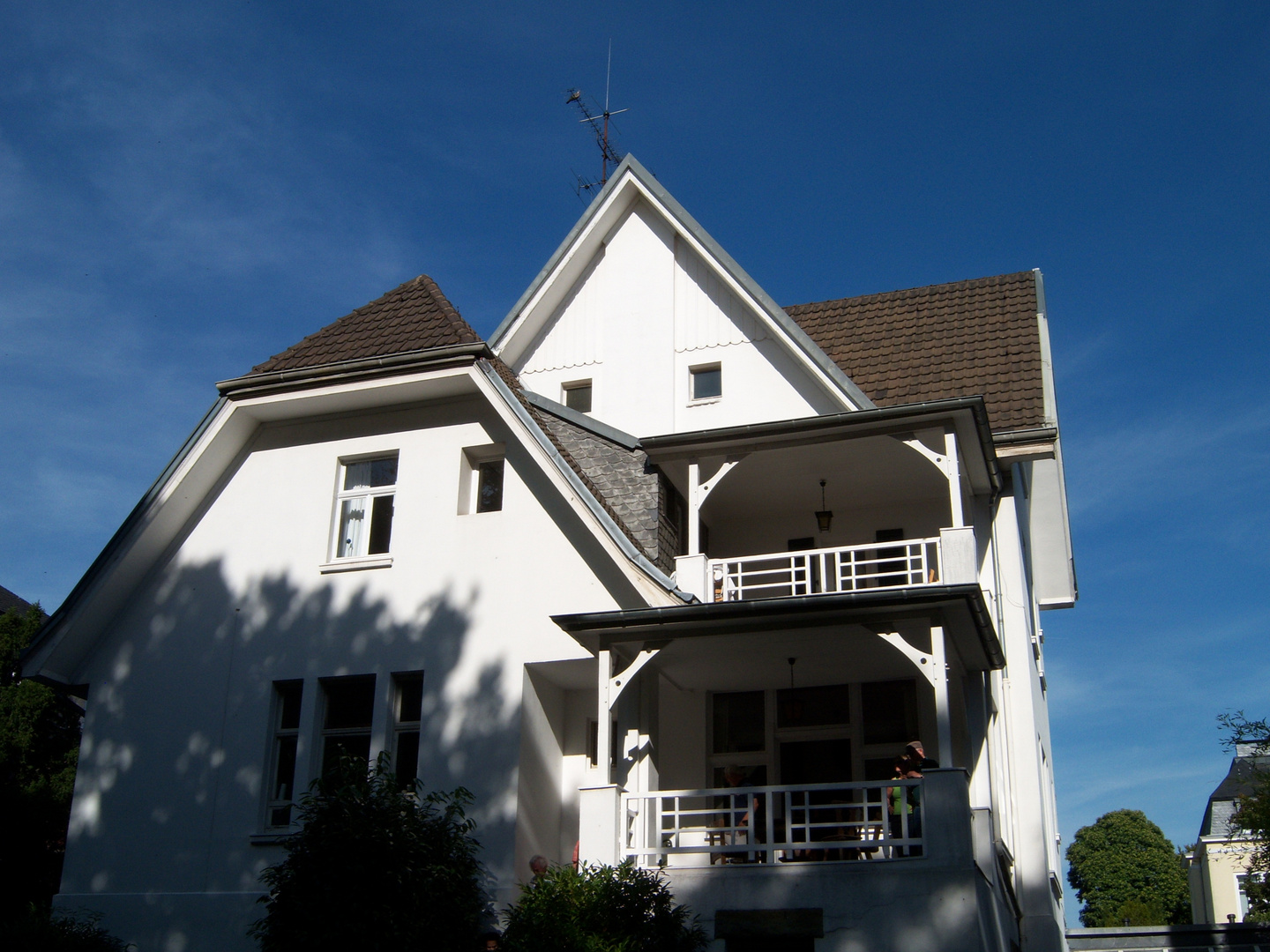 eine Villa in Marienburg - Gartenansicht