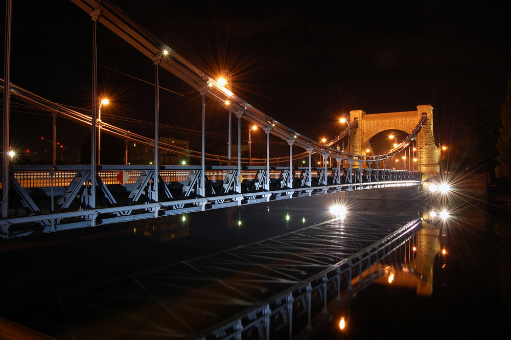 Eine von 150 Brücken in Breslau
