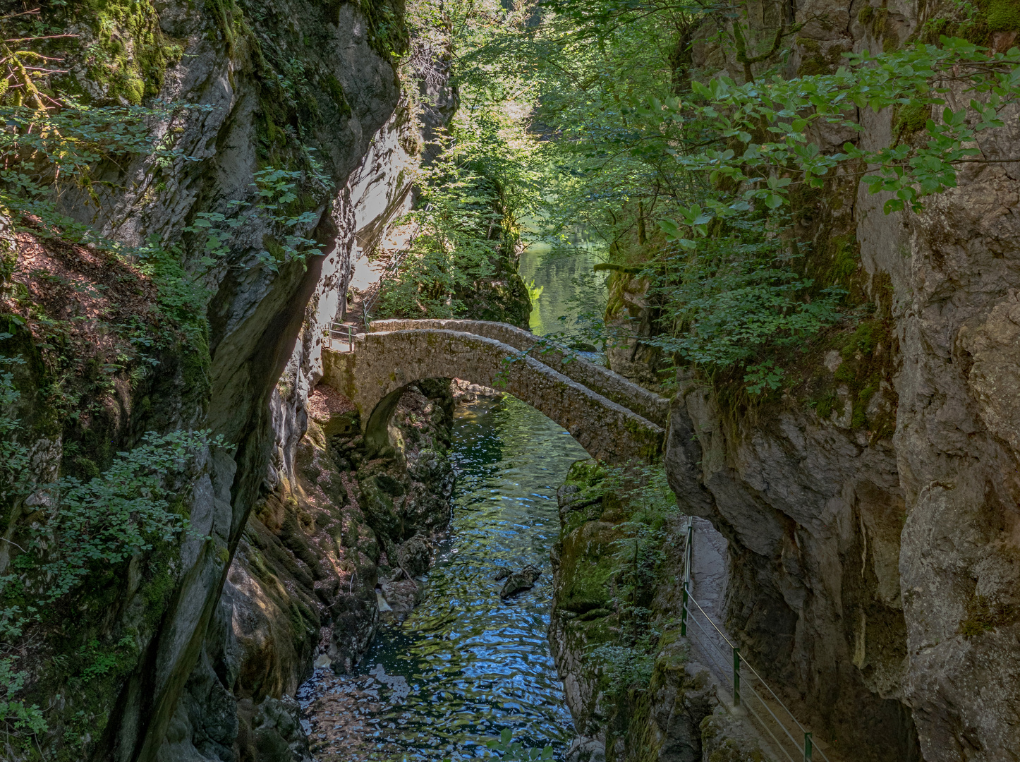 Eine von sieben Brücken