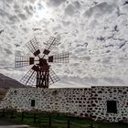 Eine weibliche Mühle auf Fuerteventura