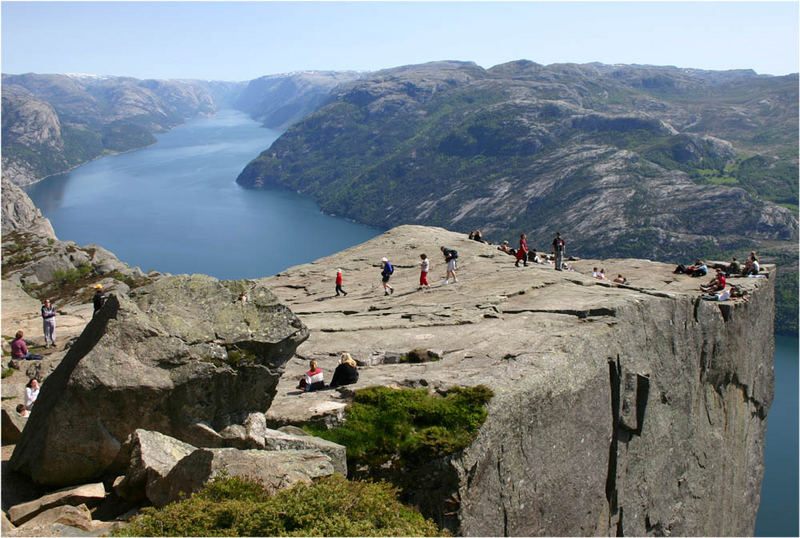 Eine weitere Ansicht vom Preikestolen