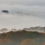 Eine weitere Aufnahme aus meiner Nebel-Serie, der Nebel modellierte die Landschaft ständig neu...