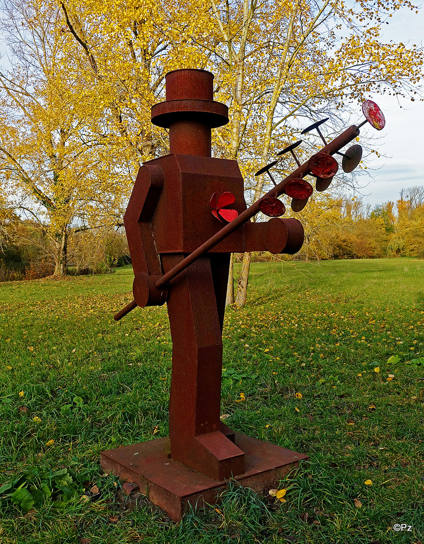 Eine weitere "Wächter"-Figur von Anatol Herzfeld ...