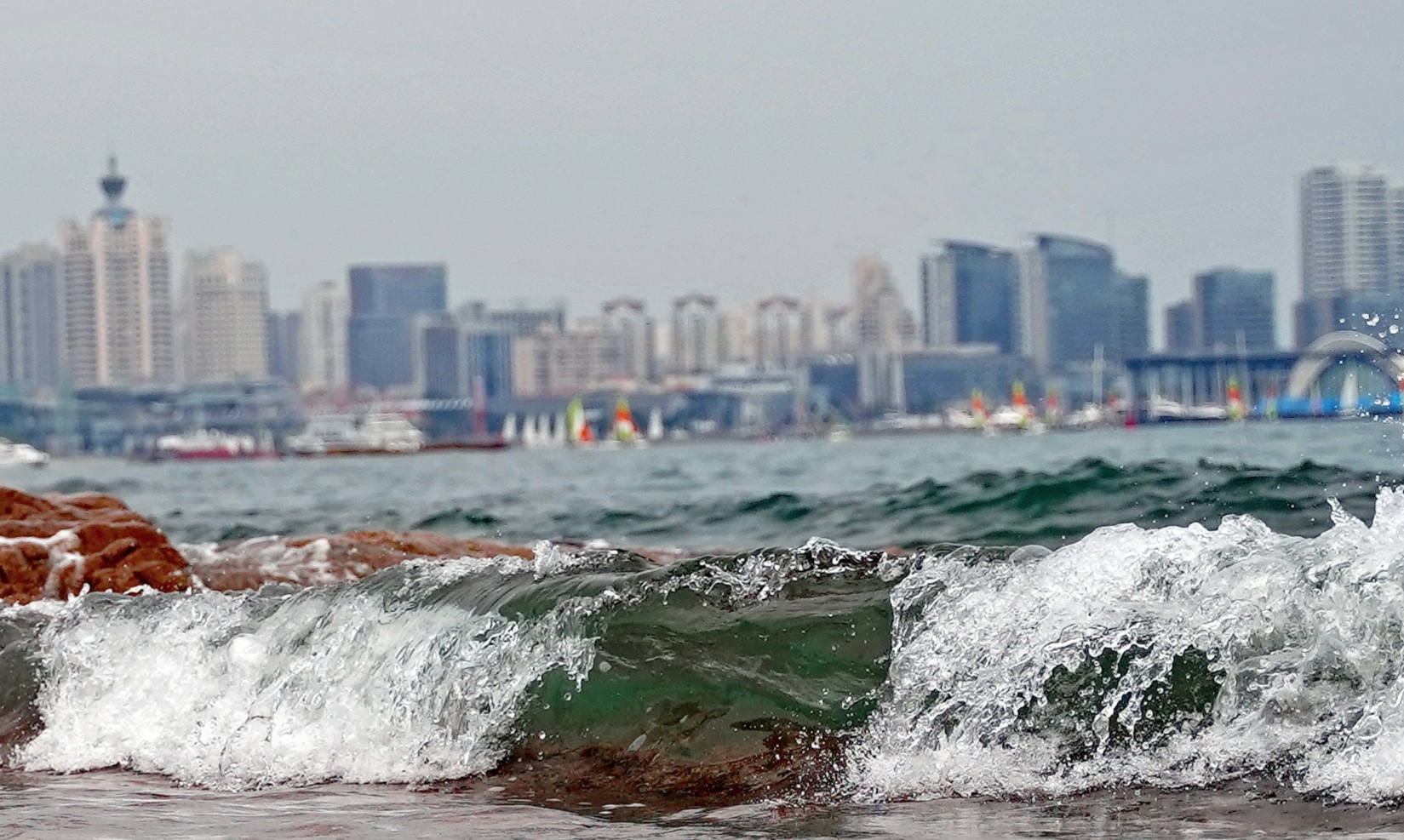 Eine Welle in Qingdao 3