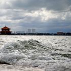 Eine Welle in Qingdao 