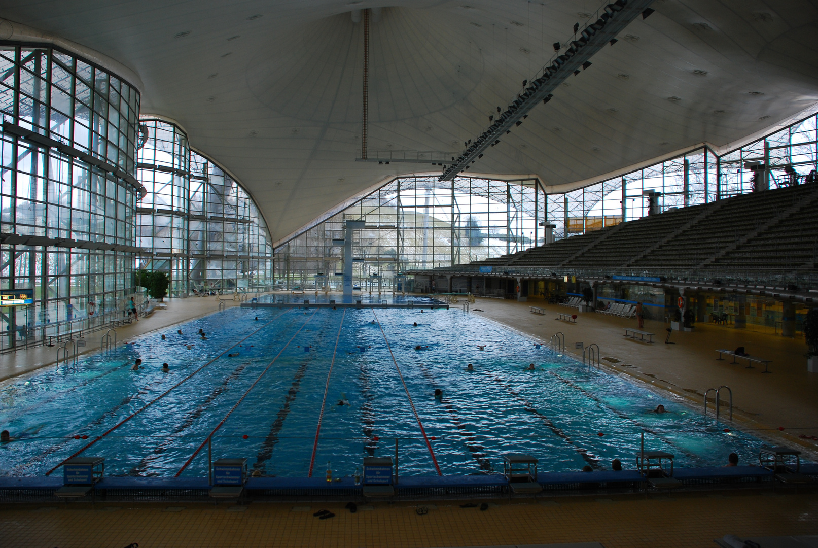 Eine weltbekannte Schwimmhalle