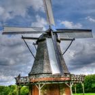 eine Windmühle