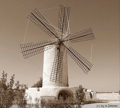 Eine Windmühle...irgendwo in Spanien