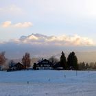 Eine Winterdecke legt sich über Emmen ...