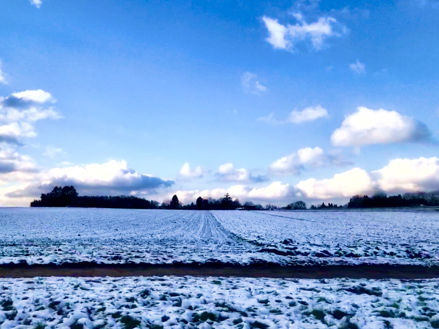 Eine Winterlandschaft a.d. Fildern