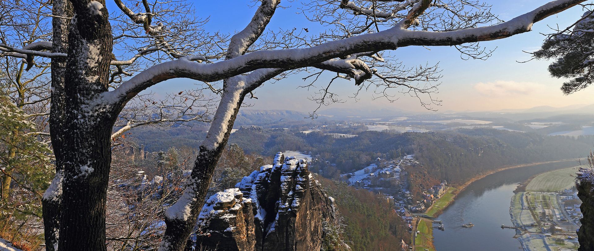 Eine Woche vor Weihnachten ist es drei Jahre her, das es diesen Hauch von Schnee gab...