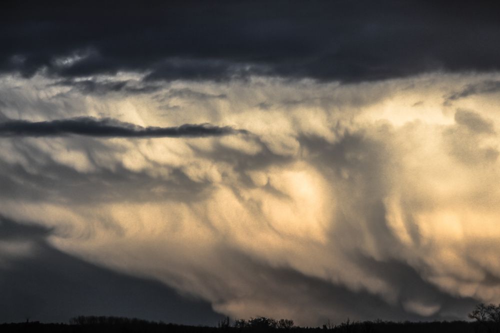 Eine Wolkenfront