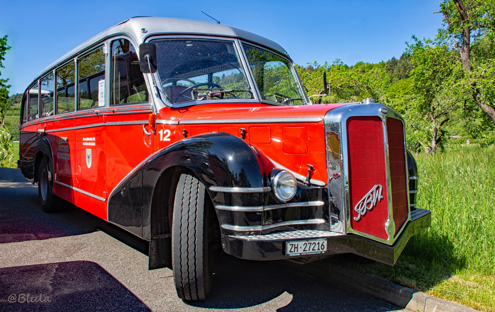 Eine Wucht ist er, der FBW AN40 - Luxusreisebus aus der Schweiz 