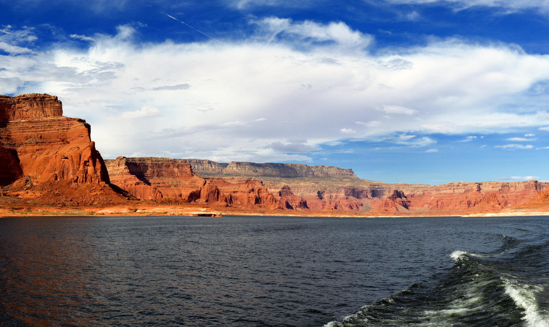 Eine wunderbare Bootsfahrt über den Lake Powell