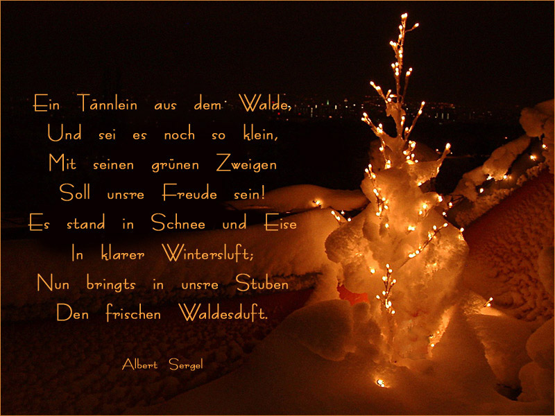 Eine wunderschöne, besinnliche Adventszeit...