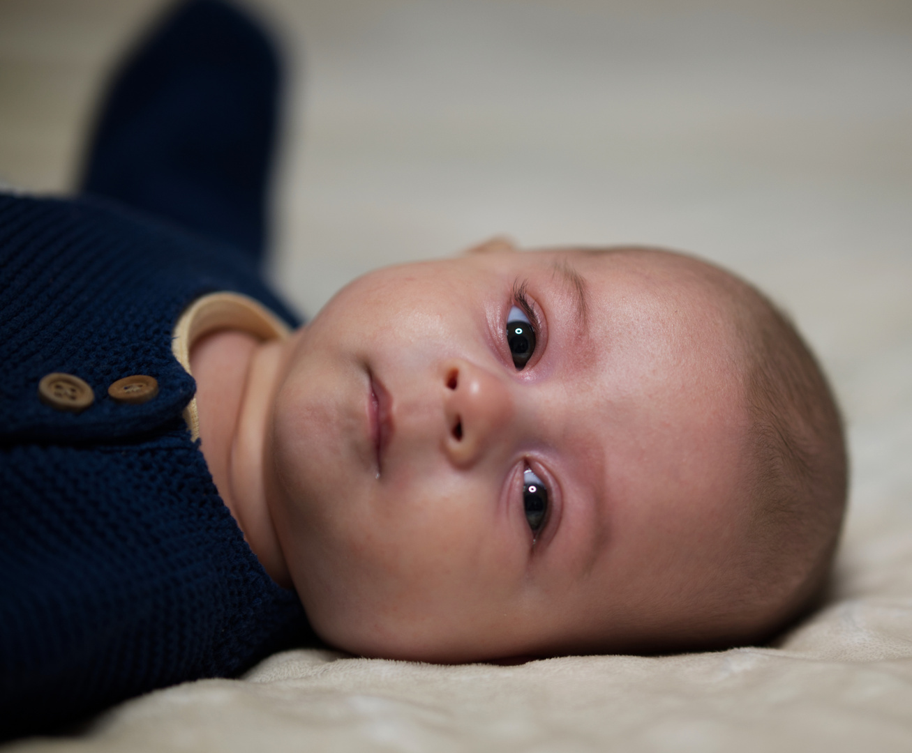 Eine Zuckerschnute mein kleiner Großneffe ( für mich das schönste Baby der Welt )