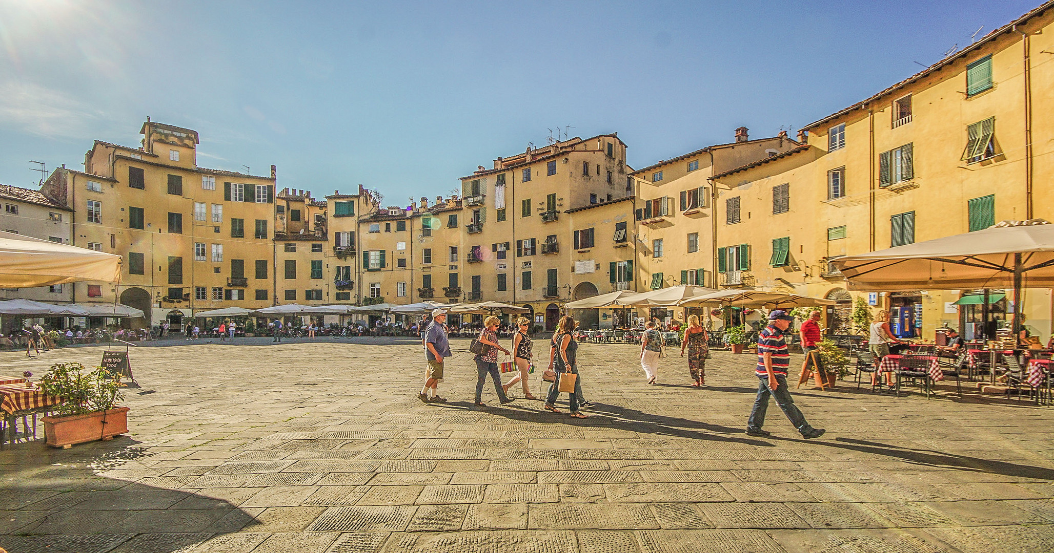 Eine zweite Aufnahme aus dem schönen Lucca