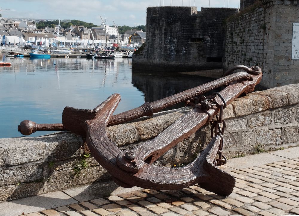 Einen Anker braucht jeder mal !!! Foto & Bild | france, küste, motive