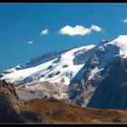 Einen atemberaubender Ausblick auf die Marmolata...