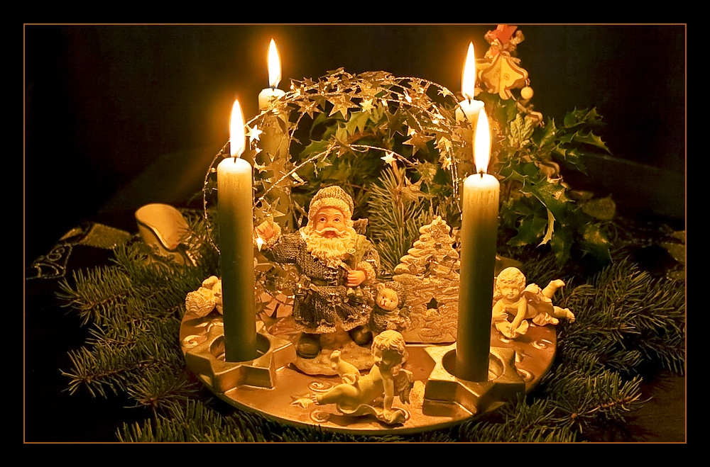 Einen besinnlichen 4. Advent Foto & Bild  gratulation und feiertage 